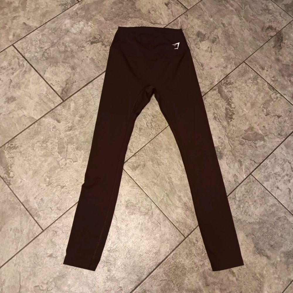 Womens Gymshark Training Leggings Archive Brown XS